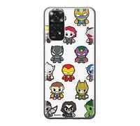 ERT Group Coque de téléphone Portable pour Xiaomi REDMI Note 11S 4G / REDMI Note 11 4G Original et sous Licence Officielle Marvel Motif Avengers 025, Coque en TPU