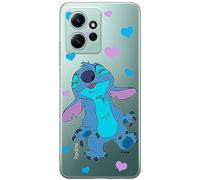 ERT GROUP Coque de téléphone Portable pour Xiaomi REDMI Note 12 4G Original et sous Licence Officielle Disney Motif Stitch 014 Parfaitement adapté à la Forme du téléphone Portable, partiel imprimé