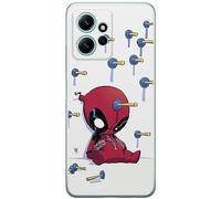 ERT GROUP Coque de téléphone Portable pour Xiaomi REDMI Note 12 4G Original et sous Licence Officielle Marvel Motif Deadpool 005 Parfaitement adapté à la Forme du téléphone Portable, Coque en TPU