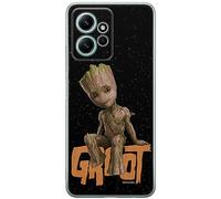 ERT GROUP Coque de téléphone Portable pour Xiaomi REDMI Note 12 4G Original et sous Licence Officielle Marvel Motif Groot 005 Parfaitement adapté à la Forme du téléphone Portable, Coque en TPU