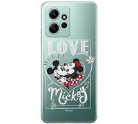 ERT GROUP Coque de téléphone Portable pour Xiaomi REDMI Note 12 4G Original et sous Licence Officielle Disney Motif Mickey & Minnie 002 adapté à la Forme du téléphone Portable, partiel imprimé