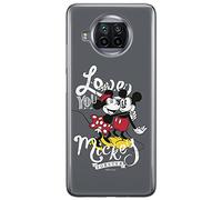 ERT GROUP Coque de téléphone Portable pour Xiaomi REDMI Note 9T Original et sous Licence Officielle Disney Motif Mickey & Minnie 001 Parfaitement adapté à la Forme du téléphone Portable, Coque en TPU
