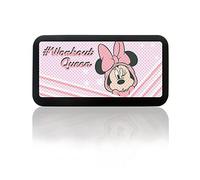 ERT GROUP Haut-Parleur Bluetooth sous Licence Disney Motif Minnie 001, Haut-Parleur Portable 3 W, Microphone intégré et Radio FM, Fente pour Carte Micro SD, Batterie Rechargeable