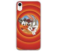 ERT GROUP Looney Tunes Coque pour iPhone XR, Coque en Plastique et Silicone TPU pour protéger Contre Les Chocs et Les Rayures