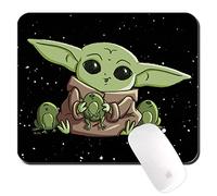 ERT GROUP Original et sous Licence Officielle Star Wars, Tapis de Souris antidĂ©Rapant, Motif Baby Yoda 014, Tapis de Souris d'ordinateur 220 mm x 180 mm