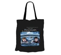 ERT GROUP Sac à bandoulière en toile imprimée Harry Potter - Motif Harry Potter 022 - Noir - En coton, Harry Potter 022 Noir/multicolore, Minimal