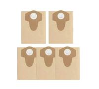 ERTYUYFG 5/10 PCS 20L 30L Dust Collection Bag Compatible with Einhell BT-VC1250S/BT-VC1250/TC-VC 18/20 Li S-Solo Wet and Dry Vacuum Filter Bag(20L-5PCS)