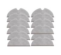 ERTYUYFG Lingettes de Rechange compatibles avec Les aspirateurs Xiaomi Roborock Q5 Pro/Q5 Pro+/Q8 Max/Q8 Max+ - Balai Lavable(12pcs)