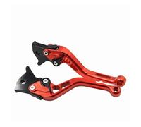 ERUEUBGRM Moto Frein Réglable Embrayage Leviers De Frein pour Gilera pour Runner 50 125 VX St 180 200 VXR FXR St Frein Embrayage(Rouge 147mm)