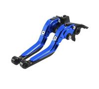 ERUEUBGRM pour CBR650F CBR650R CBR 650R 650F Moto Poignée Dembrayage De Frein Réglable Et Extensible Frein Embrayage(Bleu)