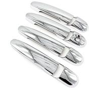 eRushAutoparts Triple poignées de porte chromées compatibles avec Taureau 2010-2019 (sans découpe de boutons intelligents)