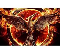 ERUZO 5D DIY Diamond Painting Set The Hunger Games Adults Children Art Crafts Home Wall Decoration 50x60cm