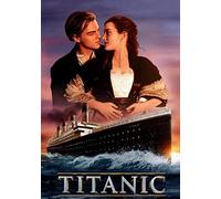 ERUZO 5D DIY Diamond Painting Set Titanic Movie Poster for Home Wall Decoration 50x60cm