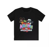 ERVBfddaz Amanda The Adventurer Kids T-Shirt Black 3XL