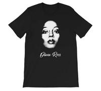 ERVBfddaz Diana-Ross Unisex T-Shirt Black L
