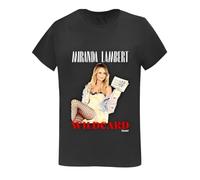 ERVBfddaz Miranda Lambert 2020 Wildcard Tour T-Shirt Black S