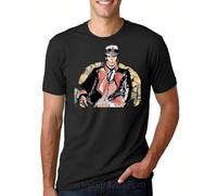 ERVBfddaz T Shirt Men Funny Tshirt Captain Corto Maltese Graphic T-Shirt Black XL
