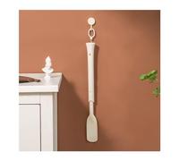 ERVDKXCOI Chaussures paresseuses pour soulever des chaussure Plastic Long Handle Shoehorn Telescopic Adjustable Length Shoe Spoon Useful Lazy Dressing Aid for Seniors