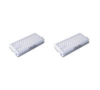 Ervic Lot de 2 filtres HA50 HEPA Airclean 50 compatibles avec la série d'aspirateurs C3 C2 C1 S8000 S6000 S5000