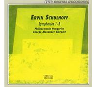 Ervin Schulhoff – Symphonies N°1 à N°3 – CD – Various Mielsch