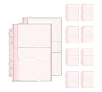 Erwac - Album pour cartes - 10 feuilles avec protection pour les formats A5 et A6 - Organiseur photo et classeur de cartes de baseball - Pour afficher la collection de photos, enveloppes, cartes photo