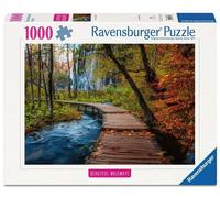 Ravensburger Puzzle 1000 pièces Chemin boisé d’Automne – Puzzle Highlights – dès 14 ans