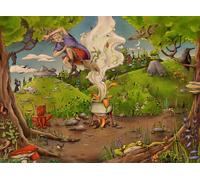 Erwachsenenpuzzle 500 Teile - Bei der Waldhexe