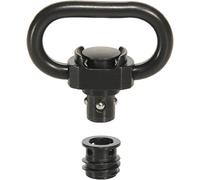 Erwin Halder Normteile Push & Go Courroie Monture Slim 6 x 1,0 de Courroie 23 mm Largeur, Mixte, 22330.0526, Noir Mat, 6,0x1,0/23 mm