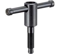 Erwin Halder Normteile Vis à bascule, DIN 6306 avec bouton lâche/sans pièce de pression, forme D | d1 = M20 / l1 = 55 mm | 24500.0020