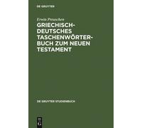 Erwin Preuschen Griechisch-deutsches Taschenwörterbuch zum Neuen Testame (Poche)