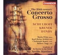Erwin Schulhoff The 20th Century Concerto Grosso (CD) Album