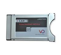 Erwin Weiß GmbH Module Viaccess Orca Sentinel/Prime - 3 x aCS Descrambling Dual, Noir et Argent, PCMCIA, Compatible avec les versions sécurisées ACS 3.x, Exclut les câbles allemands, Vodafone et HD+
