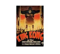 ERYAWIEH King Kong 1933(4) Poster mural sur toile esthétique pour salon 30 x 45 cm Style 7