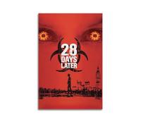ERYAWIEH Poster 28 jours plus tard sur toile - Impression sur toile esthétique - Peinture d'art moderne pour salon - 40 x 60 cm - Style sans cadre