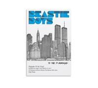 ERYAWIEH Poster Beastie Boys To The 5 Boroughs - Impression sur toile esthétique - Peinture d'art moderne pour salon - 40 x 60 cm - Style 7 sans cadre