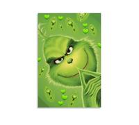 ERYAWIEH Poster The Grinch 2018(3) - Impression sur toile - Esthétique - Couverture - Art moderne pour salon - 30 x 45 cm - Style sans cadre