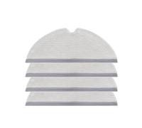 ERYCUN Réservoir d'eau for aspirateur xiaomi, for roborock, S51 S50 S52 S55 S60 E25 E35 E4 E5 S6 Pure S5 S6 T4 T6, pièces de Rechange for aspirateur Tampons de Nettoyage en Microfibre(Mop-4pcs)