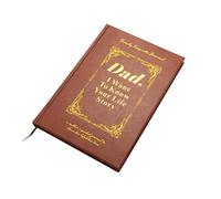ERYEE Dad, I Want to Know Your Life Story Book, A Fathers Guided Journal significatif pour papa, excellent cadeau pour un anniversaire, couverture rigide, emballé. (Papa)