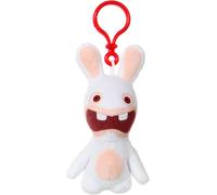 ERYI-- 070334 - Peluche - "The Lapins Crétins" Porte-Clés 10 Cm Bouche Ouverte