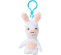 ERYI-- 070335 - Peluche - "The Lapins Crétins" Porte-Clés 10 Cm Bouche Fermée
