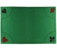 Eryi-1 Tapis De Jeux Epais 40 X 60 Cm Carte Poker Belote Guinche Luxe Antiderapant
