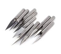 ERYI-10 Pcs/Set Pointes De Graveur 3,175Mm 20 Degrés 0.1 Mm Pointe Carbure Bits Gravure De Bits Cnc Routeur Outil Bit Set Pour La Sculpture De Meulage, Cuivre, Aluminium Abs, Acrylique Pvc Plastique