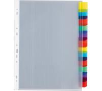 Eryi-100204555 Intercalaire À Onglet Personnalisable A4 En Polypropylène 14/100
