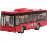 ERYI-1021 \U2013 Bus Public, 1:55, Métal/Plastique, Rouge, Pneus En Caoutchouc, Jouet Pour Enfantss