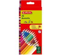 Eryi-10412039 Pack De 24 Crayons De Couleur Triangulaires