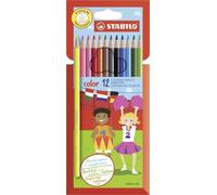 Eryi-1212/77-01 Pack De 12 Crayons De Couleur