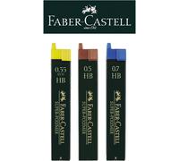 Eryi-136030 - Lot De 3 Porte-Mines Tk-Fine 9760, Mines Fines: 0,35 Mm, 0,5 Mm + 0,7 Mm - Couleur Du Corps: Vert. 3er Set Ersatzminen