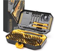 ERYI-145 En 1 Kit De Tournevis De Précision, Kit Outils Mini De Tournevis Magnétique, Outils De Réparation Avec Torx Triangle Bits Etc, Pour Iphone, Ipads, Mac, Pc, Laptop, Montre, Lunettes