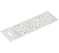ERYI-® 15X15 Mm - Autocollants Français Azerty - Pour Claviers Pc Et Ordinateur Portable - Avec Stratifié Mat Résistant Aux Rayures French Keyboard Stickers Couleur: Blanc