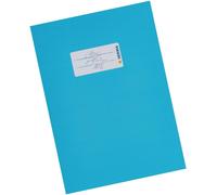 Eryi-19764 Protège-Cahiers, Format A5, En Carton Bleu Clair, Avec Champ D'inscription, En Papier Solide Et Extra Fort, Protège-Cahiers, Couleur